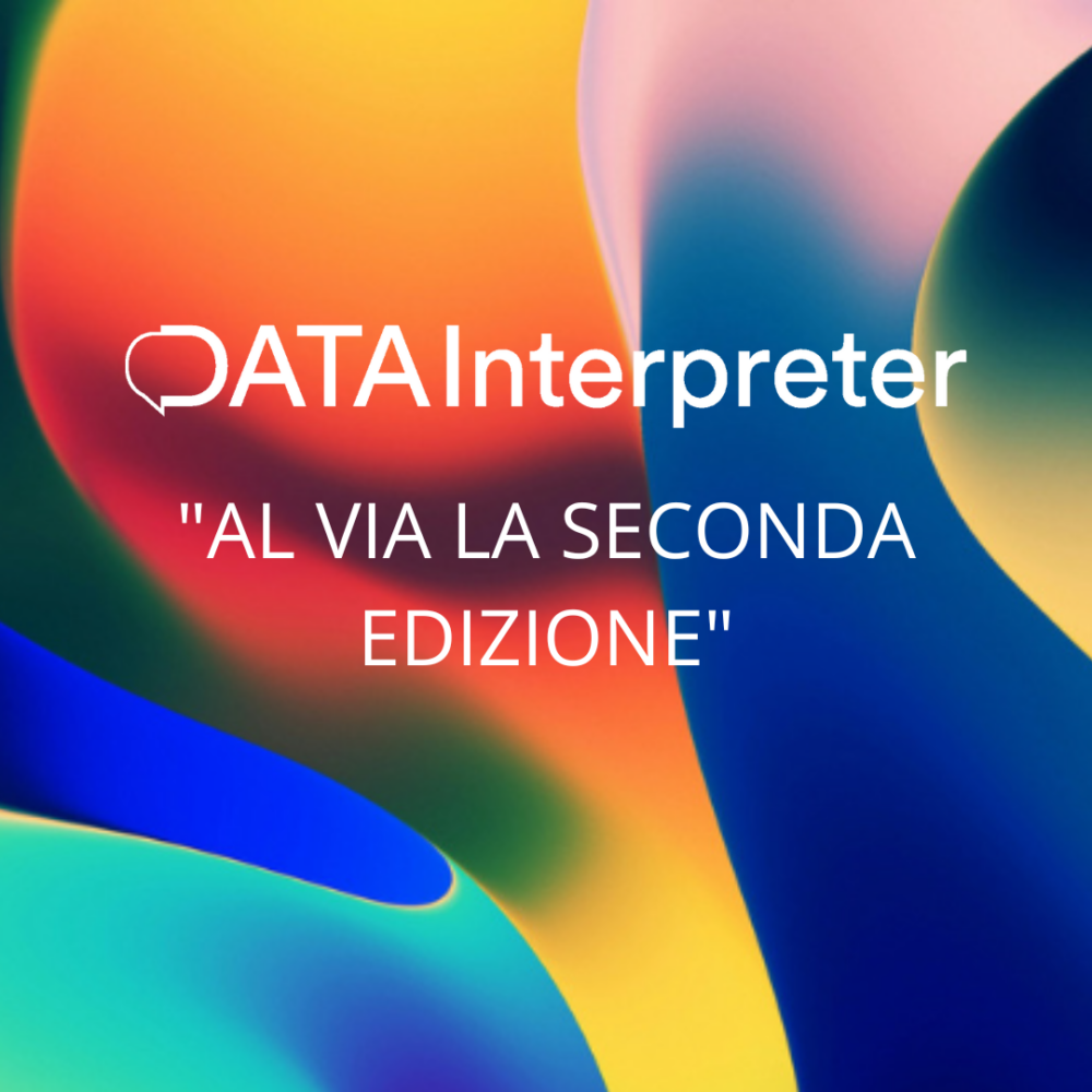 Data Interpreter: al via la seconda edizione