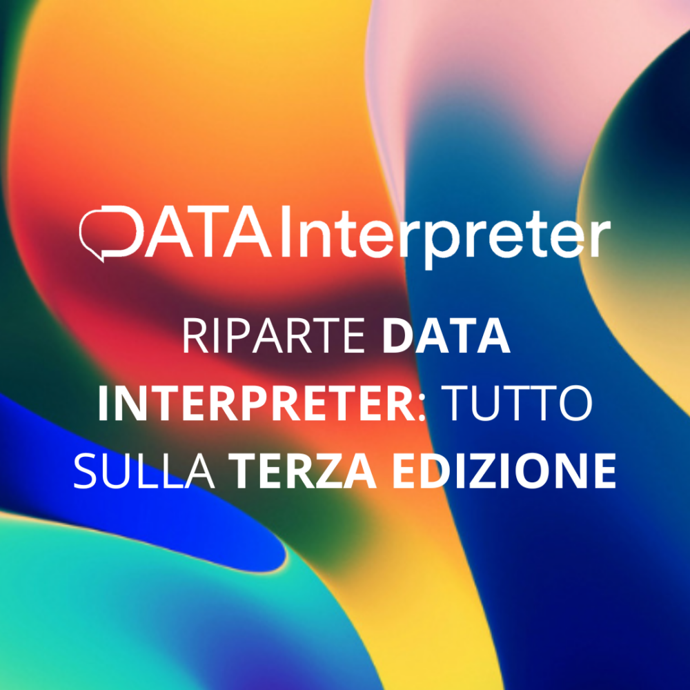 Riparte Data Interpreter: tutto sulla terza edizione